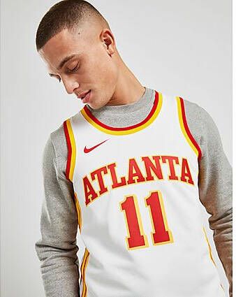 Nike Atlanta Hawks Association Edition 2022 23 Swingman NBA-jersey met Dri-FIT White- Heren