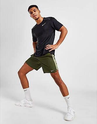 Nike Challenger 7" Shorts Green- Heren