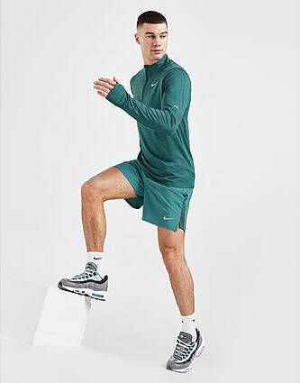 Nike Challenger 7" Shorts Green- Heren