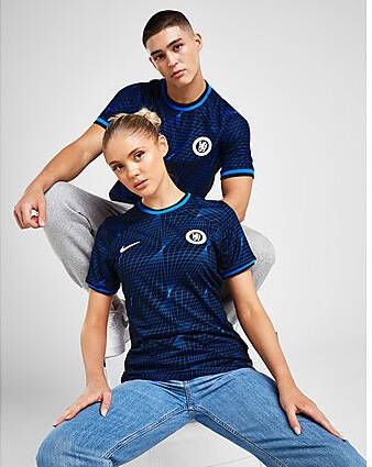 Nike Chelsea FC 2023 24 Away Shirt Dames Blue- Dames