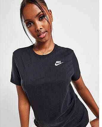 Nike Club Sportswear T-Shirt Black- Dames