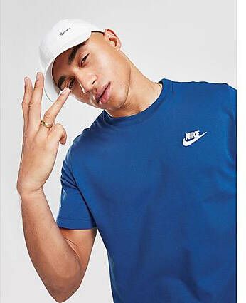 Nike Club T-shirt Heren Blue