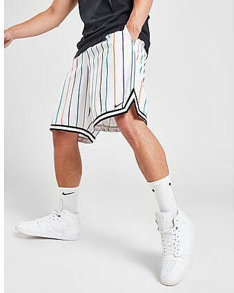 Nike Dri-FIT DNA Basketbalshorts voor heren (26 cm) White Black Black- Heren