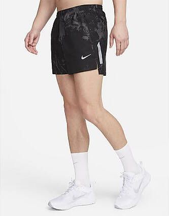 Nike Dri-FIT Run Division Stride Hardloopshorts met binnenbroek voor heren (10 cm) Black- Heren