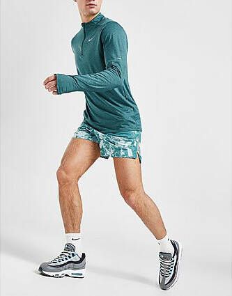 Nike Dri-FIT Run Division Stride Hardloopshorts met binnenbroek voor heren (10 cm) Mineral Teal- Heren
