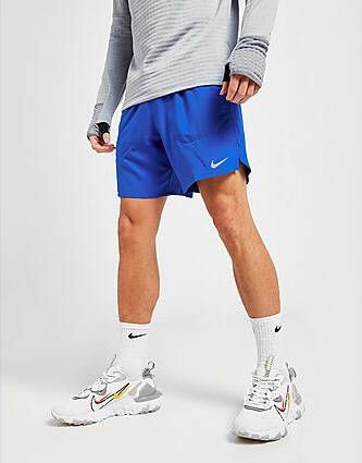 Nike Flex Stride Hardloopshorts met binnenbroek voor heren (18 cm) Blue- Heren