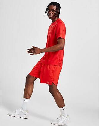 Nike Stride Dri-FIT hardloopshorts met binnenbroek voor heren (18 cm) University Red Black- Heren