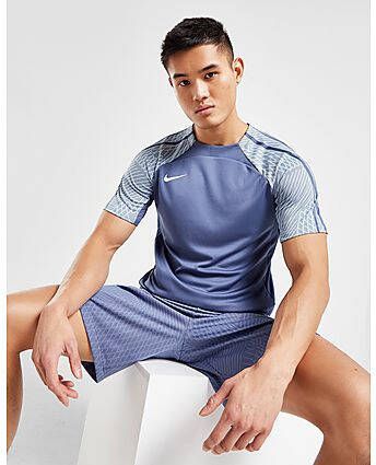 Nike Dri-FIT Strike Voetbaltop met korte mouwen voor heren Blue- Heren