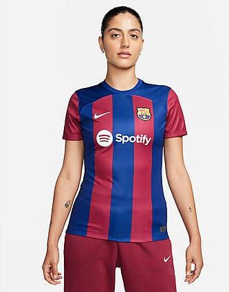 Nike FC Barcelona 2023 24 Home Shirt Dames Blue- Dames