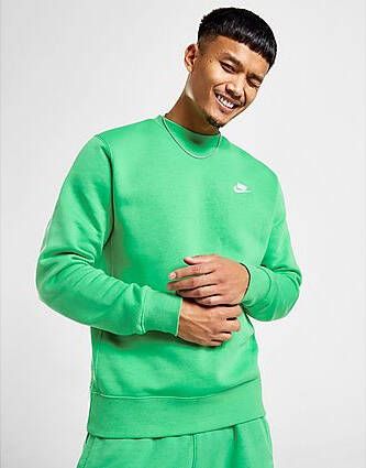Nike Foundation Club Fleece Crew Sweatshirt Grey Heren Kledingwinkel