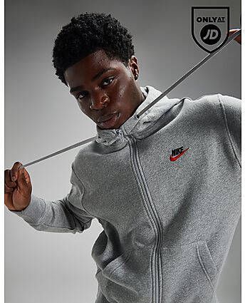 Nike Foundation Full Zip Hoodie Grey- Heren