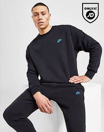 Nike foundation crew sweatshirt blue online