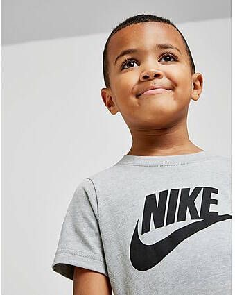 Nike Futura Logo T-Shirt Kinderen Grey Kind