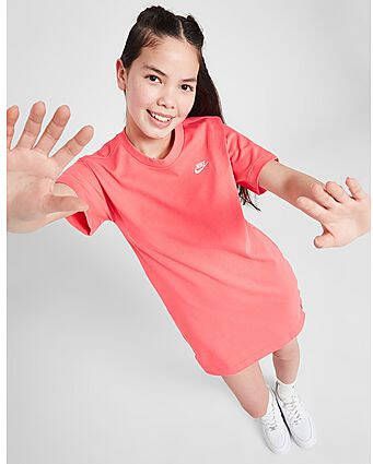 Nike Sportswear T-shirtjurk voor meisjes Sea Coral White Kind