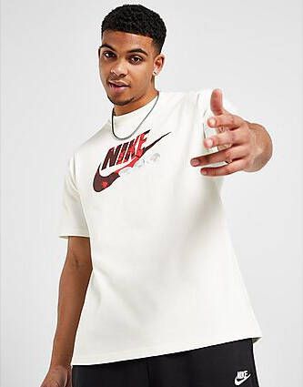 Nike Globe Futura T-Shirt White- Heren