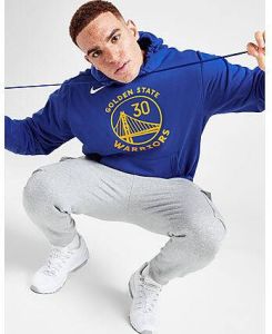 Nike Golden State Warriors Club NBA-hoodie voor heren Rush Blue- Heren