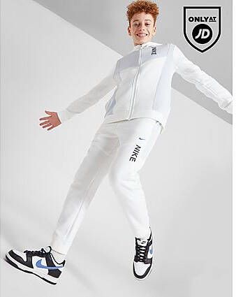 Nike Hybrid Fleece Joggingbroek Junior White Pure Platinum Kind