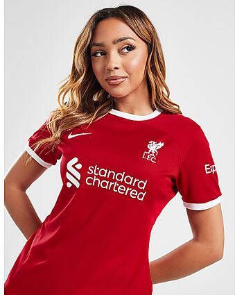 Nike Liverpool FC 2023 24 Home Shirt Dames Red- Dames