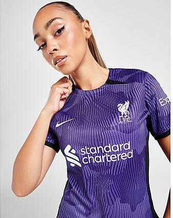 Nike Liverpool FC 2023 24 Third Shirt Dames Purple- Dames