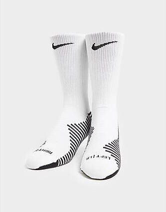 Nike MatchFit Crew Football Socks White Black- Heren