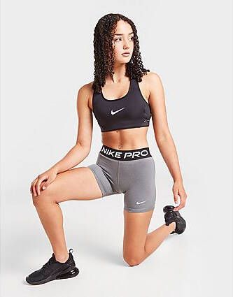 Nike Meisjes Pro 3" Shorts Junior" Grey Kind