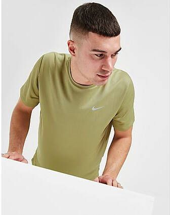 Nike Miler T-shirt Heren Green- Heren