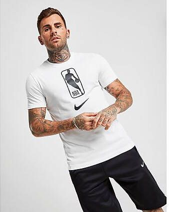 Nike Dri-FIT Men's NBA T-Shirt White- Heren