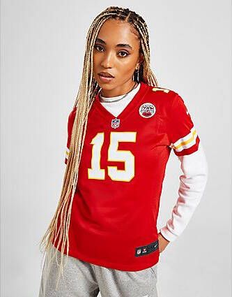 Nike NFL Kansas City Chiefs Mahomes #15 Jersey Dames Red- Dames