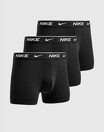 Nike Everyday Cotton Stretch Trunk (3 Pack) Boxershorts Kleding black black black maat: XS beschikbare maaten:XS S M L XL - Foto 4