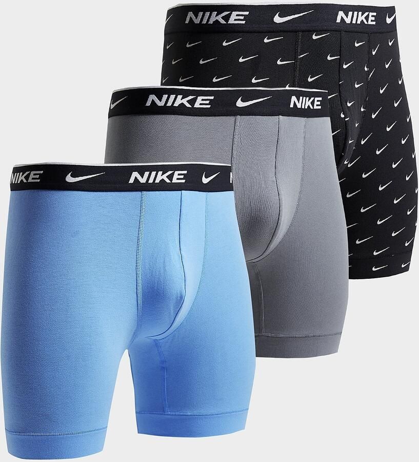 Nike 3 Pack Boxershorts Heren Meerkleurig- Heren Meerkleurig
