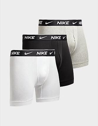 Nike 3 Pack Boxershorts Heren White- Heren White