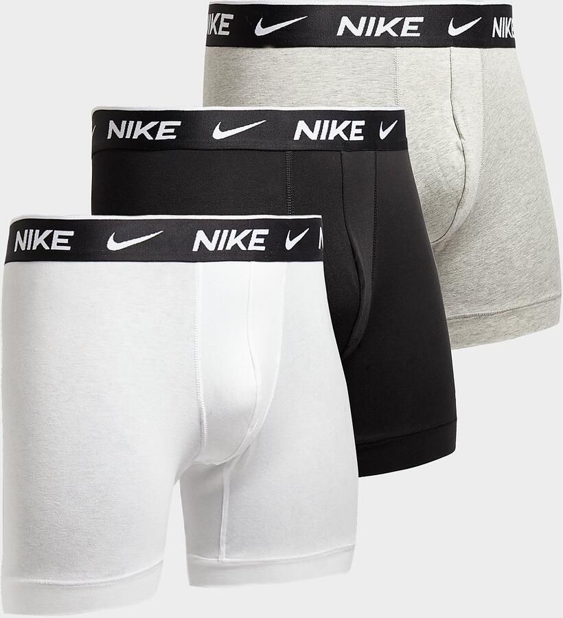Nike 3 Pack Boxershorts Heren Wit- Heren Wit