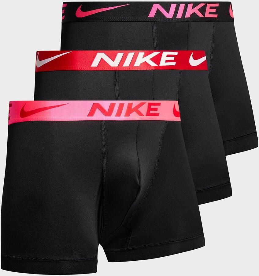 Nike Dry-fit boxershort met label in band in een set van 3 stuks