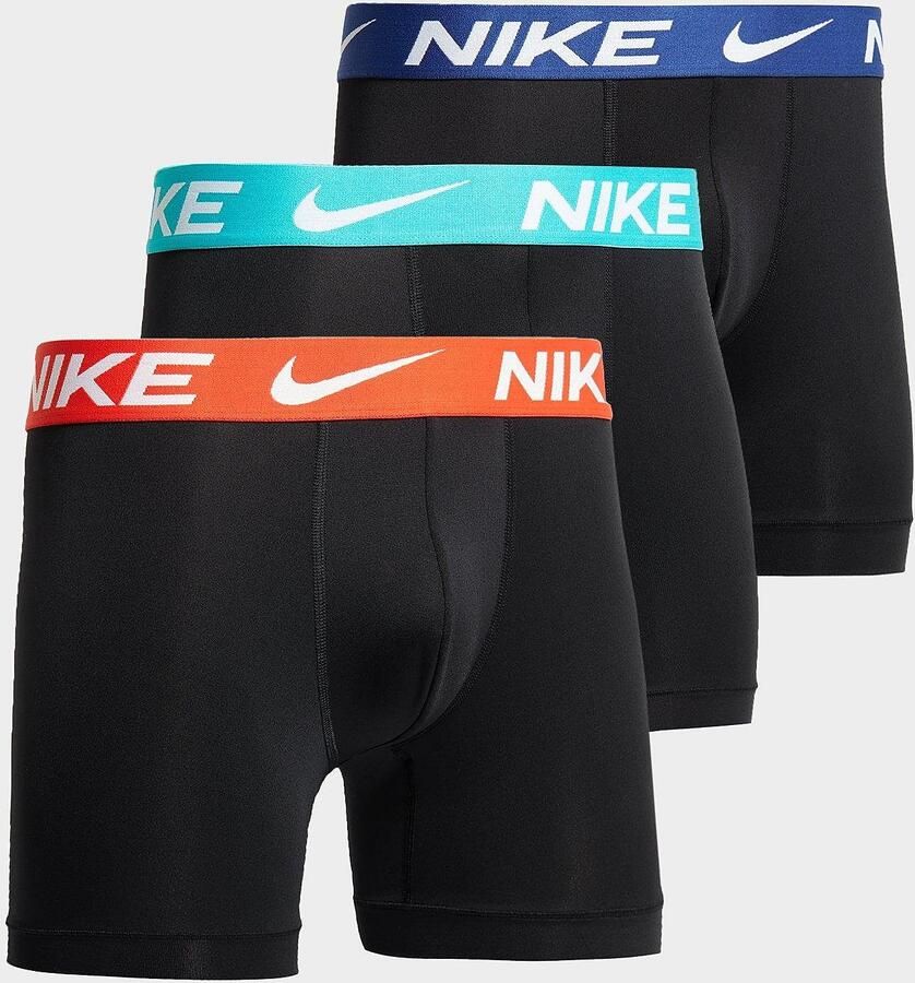 NIKE Underwear Boxershort BOXER BRIEF 3PK met nike logo-elastische band (3 stuks)