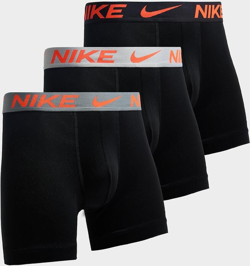 Nike 3-Pack Micro Boxers Zwart- Heren Zwart