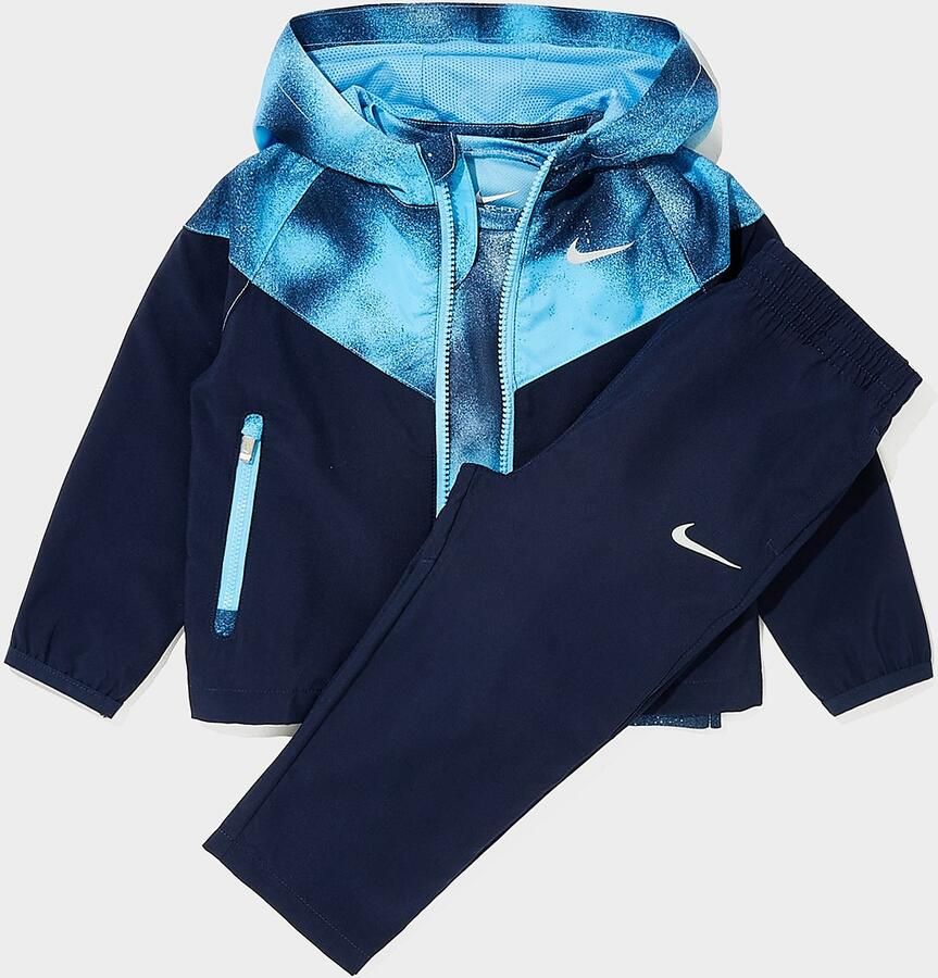 Nike 3-Piece Packable All Over Print Set Infant Blauw Kind Blauw
