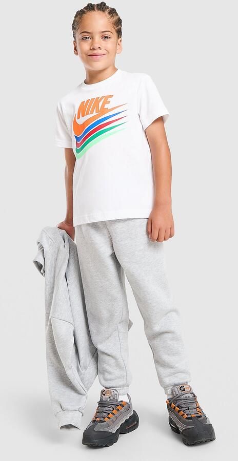 Nike 3-Piece Swoosh Fleece Tracksuit Children Grijs Kind Grijs