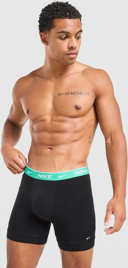 Nike 5-Pack Boxer Briefs Zwart- Heren Zwart