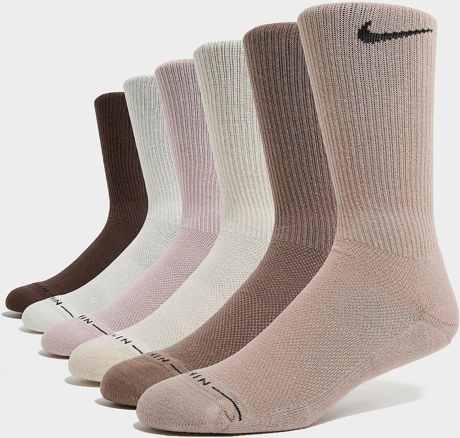 Nike 6-Pack Socks Meerkleurig- Dames Meerkleurig