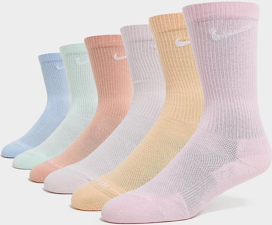 Nike 6-Pack Socks Meerkleurig- Dames Meerkleurig