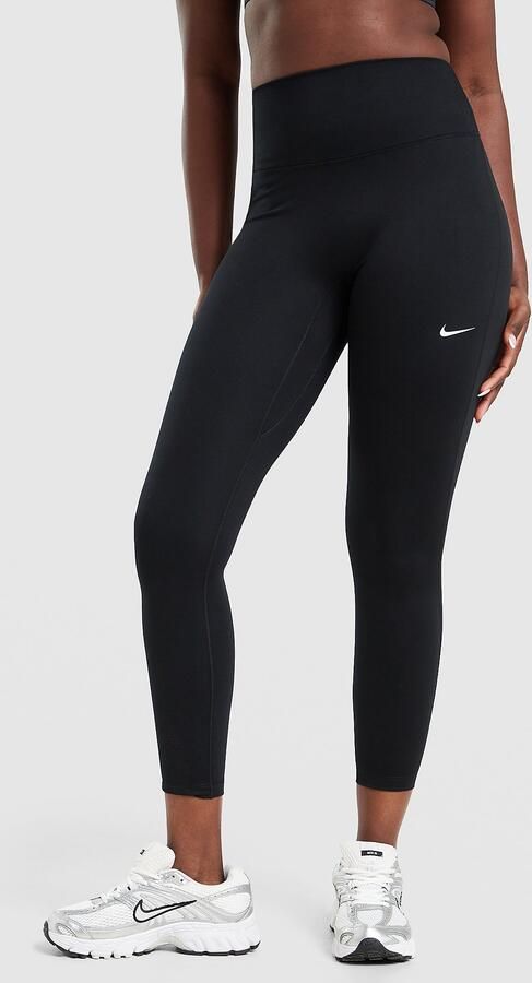 Nike 7 8-legging met hoge taille voor dames One Zwart- Dames Zwart