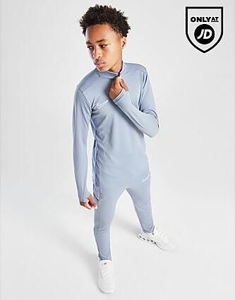 Nike Academy 1 4 Zip Top Junior Grey