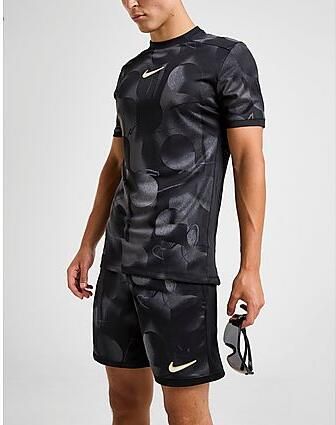 Nike Academy+ All Over Print Shorts Black- Heren Black