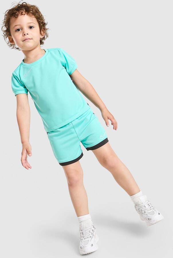 Nike Academy T-Shirt Shorts Infant Blauw