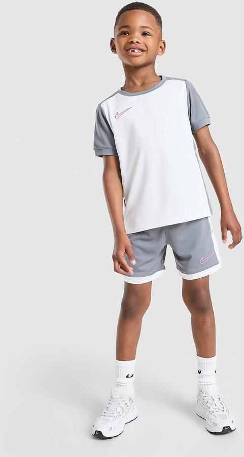 Nike Academy T-Shirt Shorts Set Children Wit