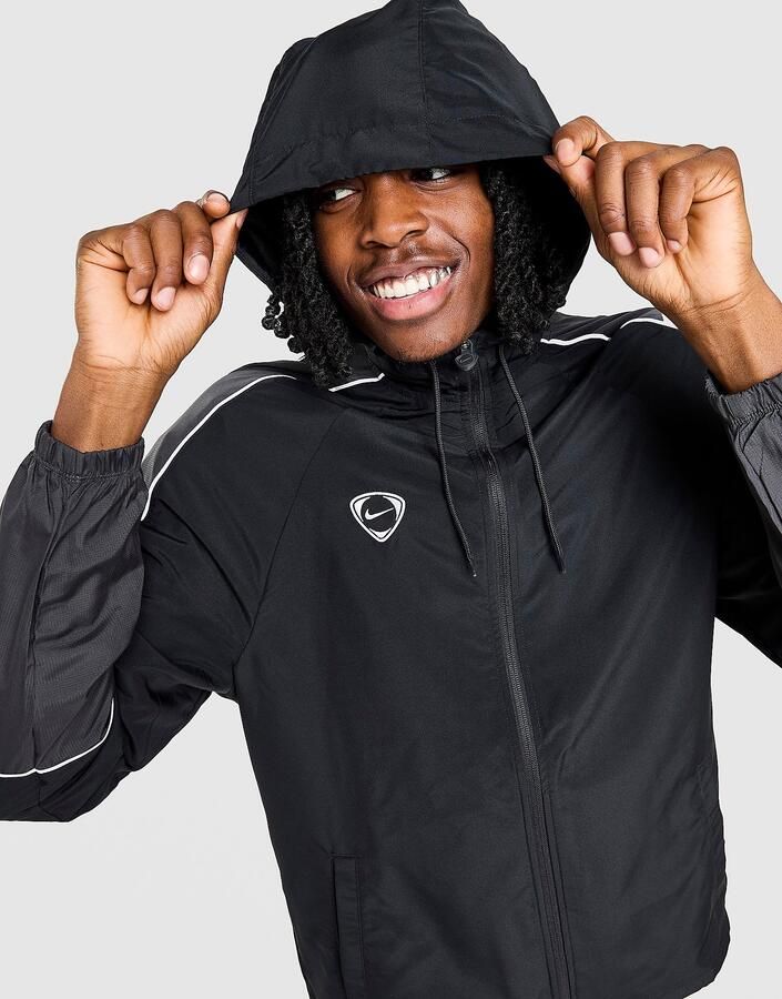 Nike Academy Woven Repel Jacket Zwart- Heren Zwart
