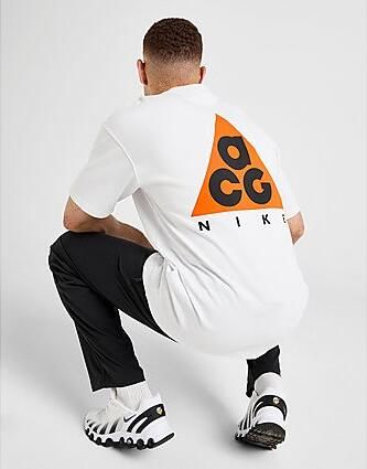 Nike ACG Back Graphic T-Shirt White- Heren White
