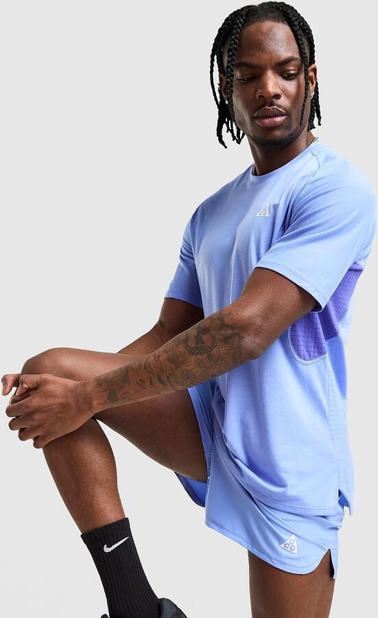 Nike ACG Running T-Shirt Blauw- Heren Blauw