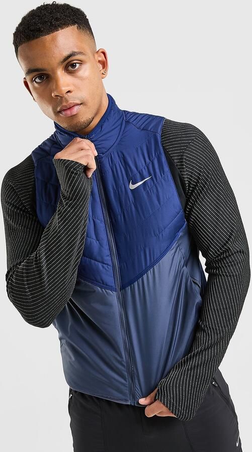 Nike Aerolayer Gilet Blauw- Heren Blauw