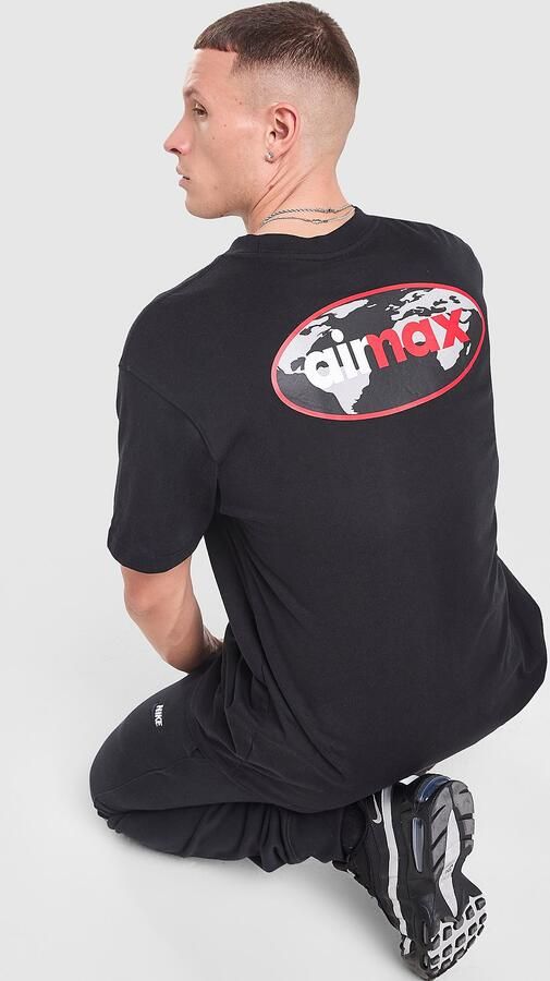 Nike Air Max 95 T-Shirt Zwart- Heren Zwart